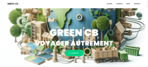 Site internet dans le tourisme durable Green CB